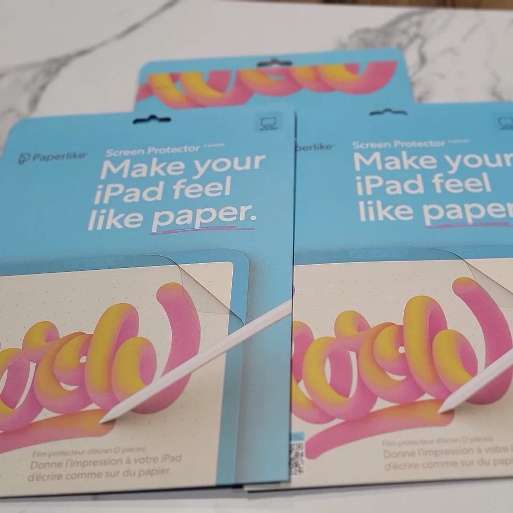 Lot of 3 Paperlike iPad Screen Protector (6 pieces) iPad 10.9